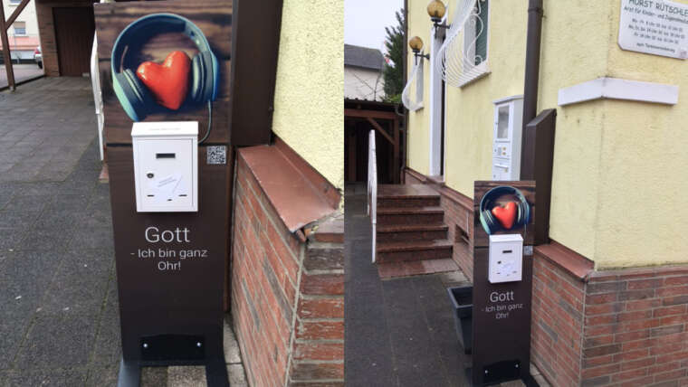 Gebetsbriefkasten in Mutterstadt